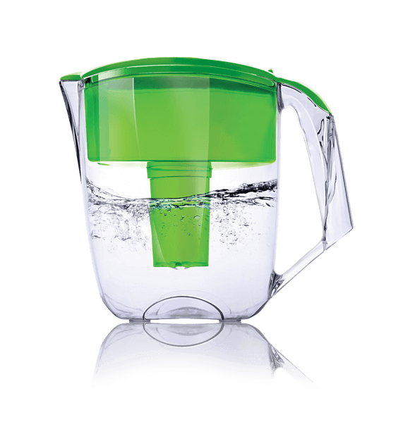 Szűrőkancsó, Ecosoft MAXIMA 5L, kék, ecomix, aktív szén és polipropilén szűrővel