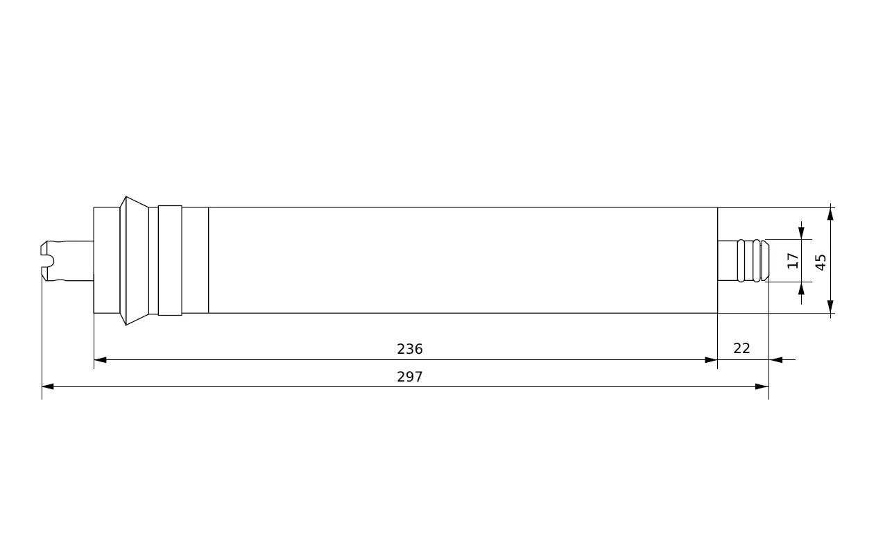 Membrana osmoza inversa, Ecosoft CSV181250ECO, capacitate 50 GPD, grad de filtrare 0.0001 microni, 190 litri/zi, eficienta pana la 96%, certificare NSF