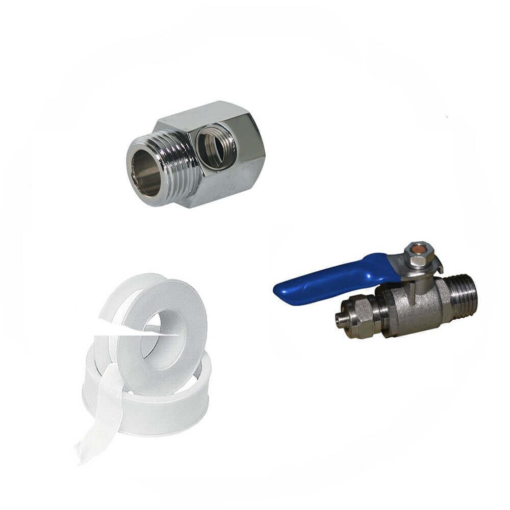 Kit alimentare filtru, format din robinet metalic 1/4