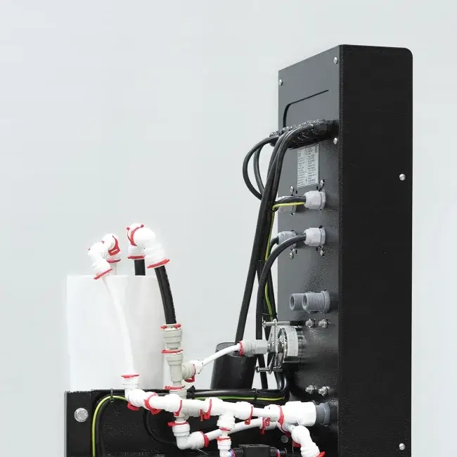 Osmoza inversa industriala, Ecosoft MO5000TP5, economica, controler OC5000, 1 carcasa de membrana 40", prefiltrare si pompa inclusa