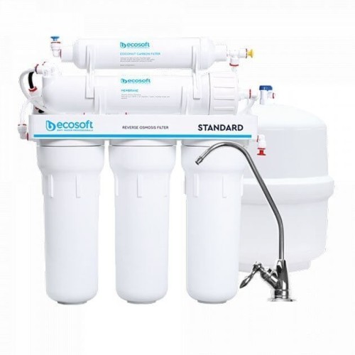 Osmoza inversa standard, Ecosoft MO550MECO, 5 stadii, membrana 50 GPD, cartus remineralizare