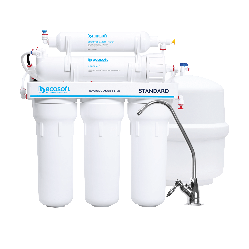 Osmoza inversa in 5 stadii, Ecosoft MO550ECO, fara remineralizare