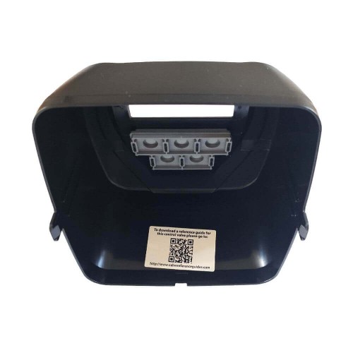 Capac frontal valva de comanda Clack WS1 CI, cod V3175CI-01, culoare neagra
