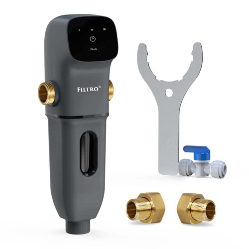 Sistem de purjare automata, FILTRO PROTECTOR 800, sita de inox de 40 microni, purjare la 7, 15 sau 30 zile