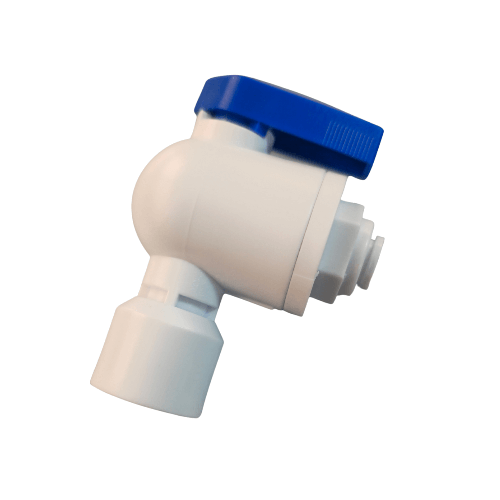 Robinet pentru bazin de stocare, 1/4" furtun (6 mm) x 1/4" filet interior, capat subtire