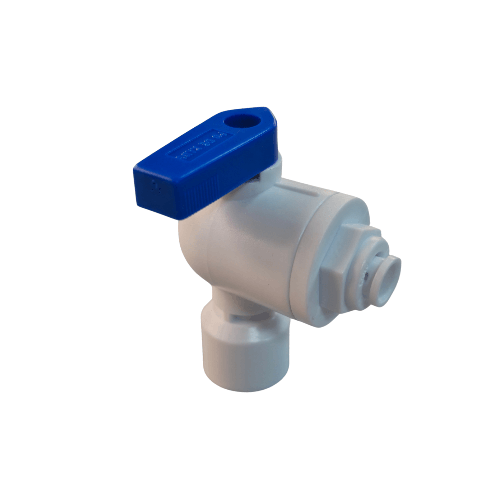 Robinet pentru bazin de stocare, 1/4" furtun (6 mm) x 1/4" filet interior, capat subtire