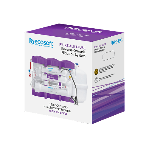Osmoza inversa cu alcalinizare, Ecosoft Alkafuse MO675ALCPUREDTW, 6 stadii, crestere PH 7-10