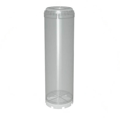 Carcasa goala transparenta pentru material filtrant, 10