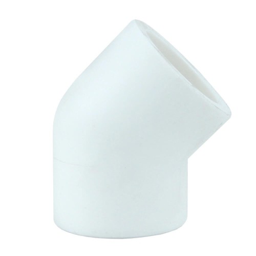 Cot PPR 45°, diametru 32 mm, alb