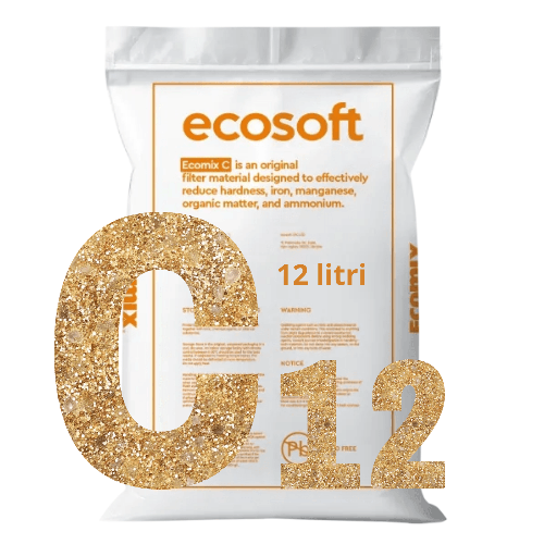 Rasina schimbatoare de ioni, ECOMIX C, ambalare la sac de 12 litri, eliminare duritate, fier, mangan si materii organice