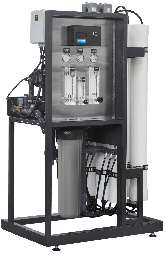 Osmoza inversa industriala, Ecosoft MO36000TP5, profesionala, 6 carcase pentru membrane de 4", controler, prefiltrare si pompa inclusa