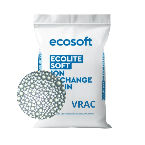 Rasina pentru dedurizare apa, Ecosoft Ecolite Soft, ambalare vrac, rasina cationica puternic acida, schimbatoare de ioni