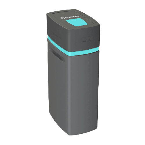 Statie dedurizare, Ecosoft Anthracite Azure 370, 37 litri rasina, cabinet gri-verde