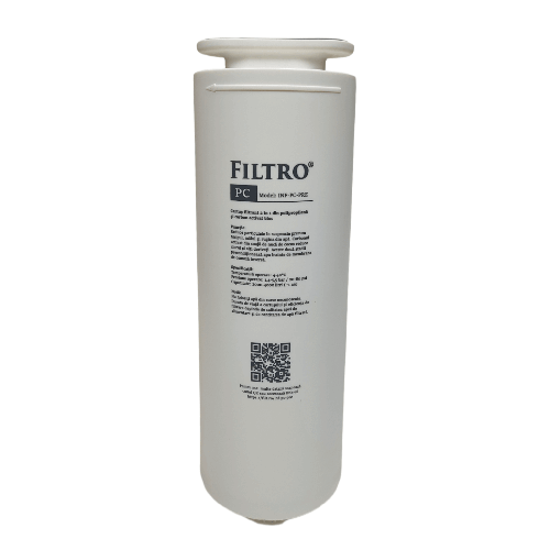 Cartus de filtrare 2 in 1, polipropilena si carbune activat bloc, stadiul 1, sistem twist pentru FILTRO INFINITY Alk+ DF800G