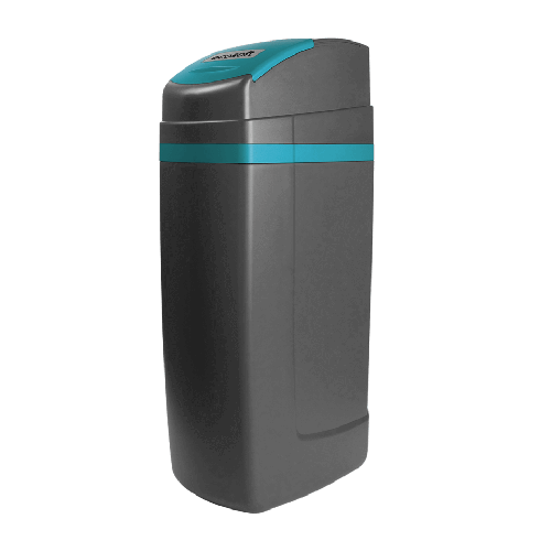 Statie dedurizare cabinet, Ecosoft Titanium Azure 250, 25 litri rasina Dowex HCRS/S, cabinet cu valva Clack WS1 CE