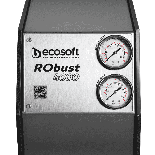 Osmoza inversa profesionala, Ecosoft ROBUST 4000, 180 litri/ora, membrane de 2 x 500 GPD