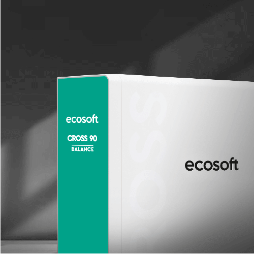 Osmoza inversa direct flow, Ecosoft Cross90 Balance, 1.5 litri/min, cartuse twist, membrana 600 GPD, baterie smart cu indicator