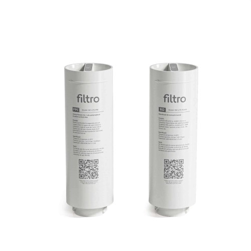 Osmoza inversa direct flow, FILTRO INFINITY Lite DF600-ALK3, debit mare de 600GPD, fara bazin, pompa booster, cartuse cu sistem twist