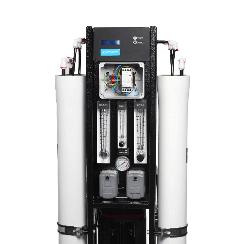 Osmoza inversa industriala, Ecosoft MO20000TP5, economica, controler, 4 carcase de membrane 40", prefiltrare si pompa inclusa