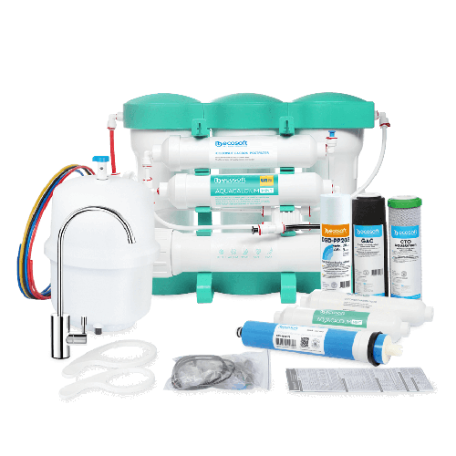 Osmoza inversa premium, Ecosoft AquaCalcium MINT, cod MO675PUREMACECO, 6 stadii, eficienta ridicata, remineralizare cu calciu