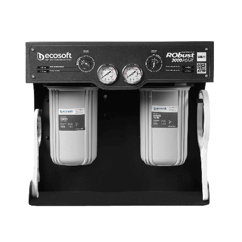 Osmoza inversa profesionala, Ecosoft ROBUST 3000MAX, 180 litri/ora, membrane de 2 x 500 GPD