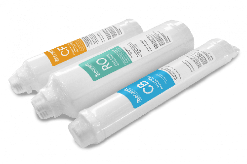 Prefiltru din polipropilena si carbune activat, Ecosoft CPVDFRO, compatibil cu sistemul de osmoza inversa Ecosoft Cross90
