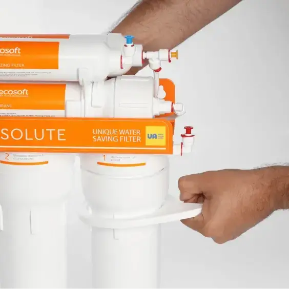 Osmoza inversa premium, Ecosoft Absolute, 75 GPD, 6 stadii, eficienta ridicata, remineralizare