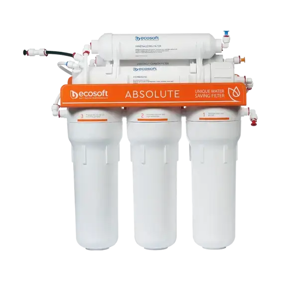 Osmoza inversa premium, Ecosoft Absolute, 75 GPD, 6 stadii, eficienta ridicata, remineralizare