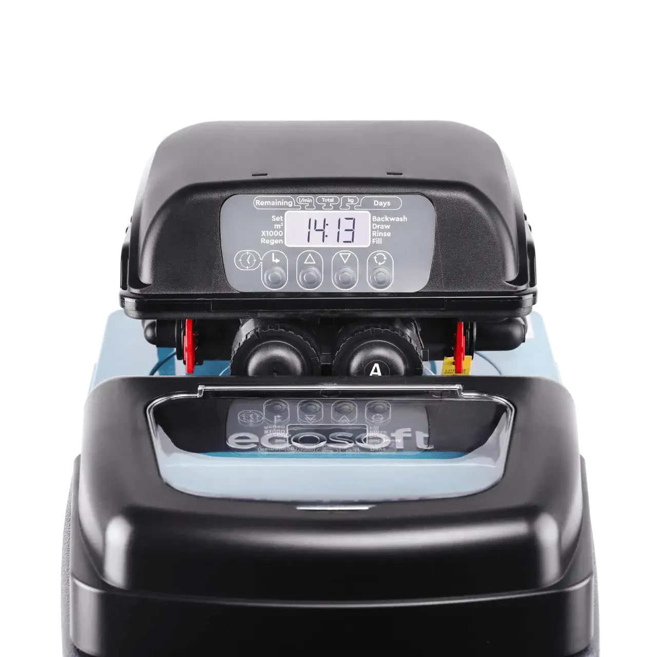 tatie compacta dedurizare, Ecosoft Core 150, valva Clack DV, 15 litri rasina, 54 cm inaltime, debit 1.5 m3/h, 2-4 persoane