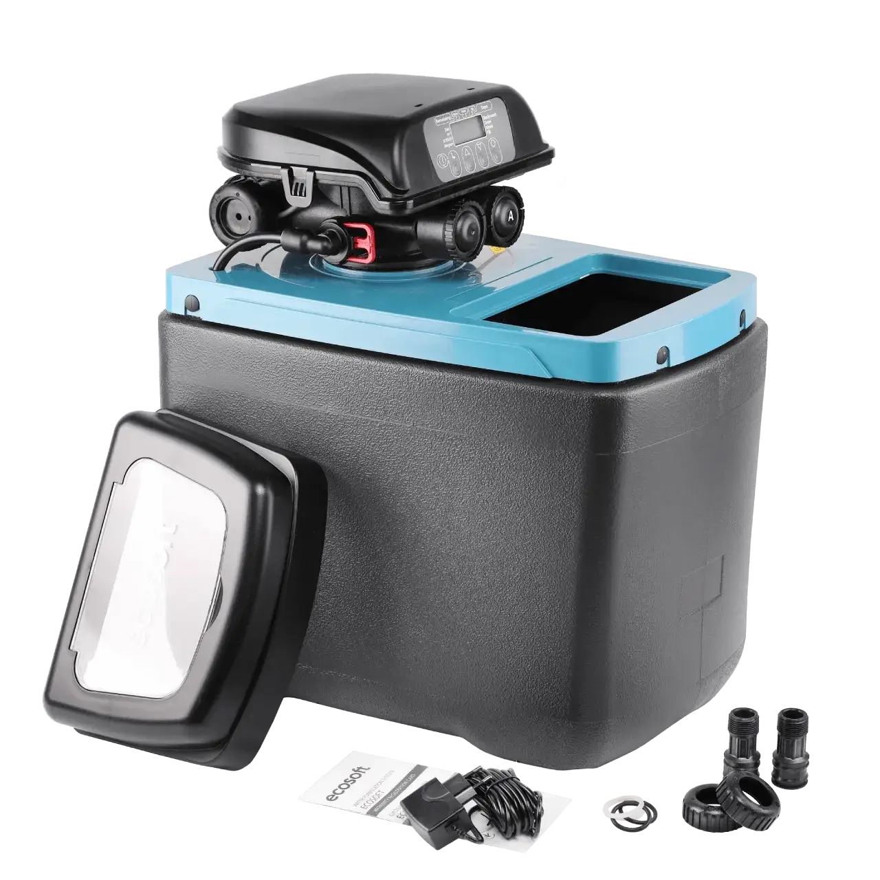 tatie compacta dedurizare, Ecosoft Core 150, valva Clack DV, 15 litri rasina, 54 cm inaltime, debit 1.5 m3/h, 2-4 persoane