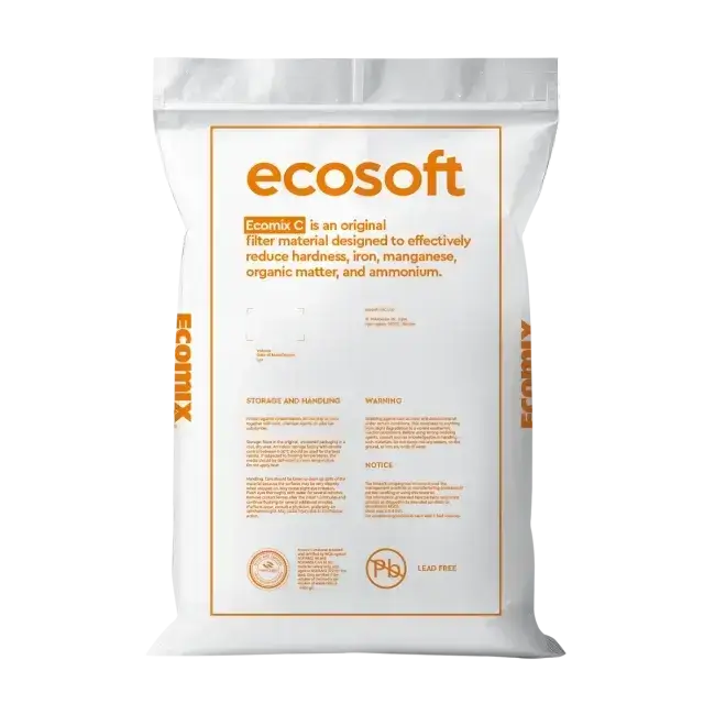 Rasina schimbatoare de ioni, ECOMIX C, ambalare vrac, eliminare duritate, fier, mangan, amoniu si materii organice numeroase, capacitate schimb ioni de 30g CaCO3/litru