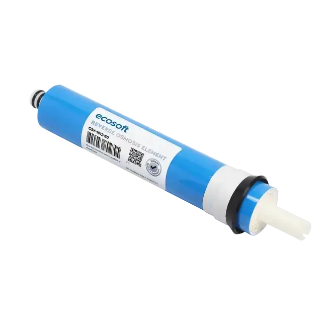 Membrana osmoza inversa, Ecosoft CSV181250ECO, capacitate 50 GPD, grad de filtrare 0.0001 microni, 190 litri/zi, eficienta pana la 96%, certificare NSF