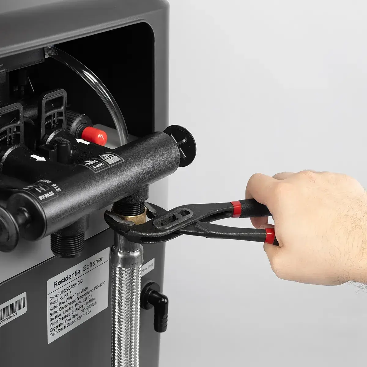 Statie pentru dedurizare, Ecosoft CUBE 150, 15 litri de rasina, 2 m2/h debit nominal