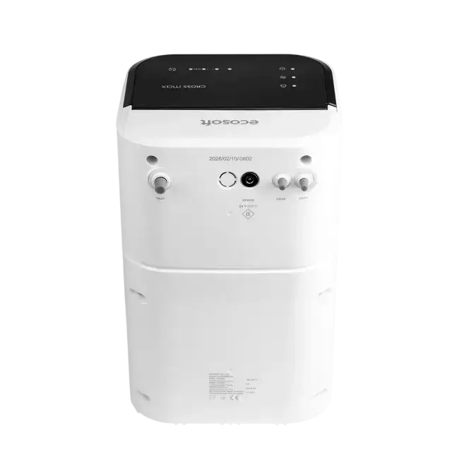 Sistem de filtrare prin osmoză inversă direct flow Ecosoft CROSS MAX MO2800PECO, debit ridicat 2 L/min, design ultracompact fără rezervor, indicator de înlocuire, oprire automată