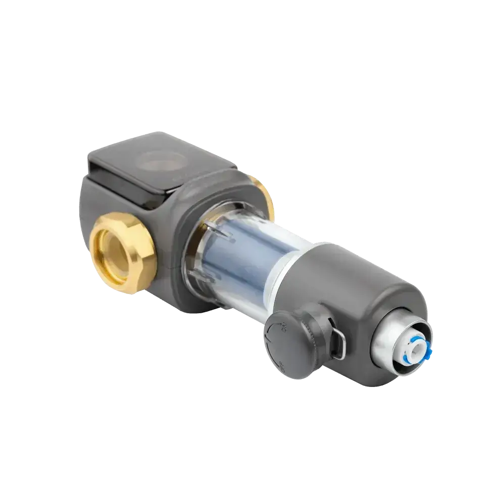 Filtru pentru sedimente cu purjare, Ecosoft TXHES2, conexiune 1