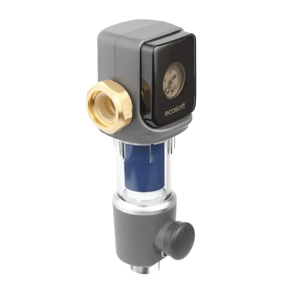 Filtru pentru sedimente cu purjare, Ecosoft TXHES2, conexiune 1