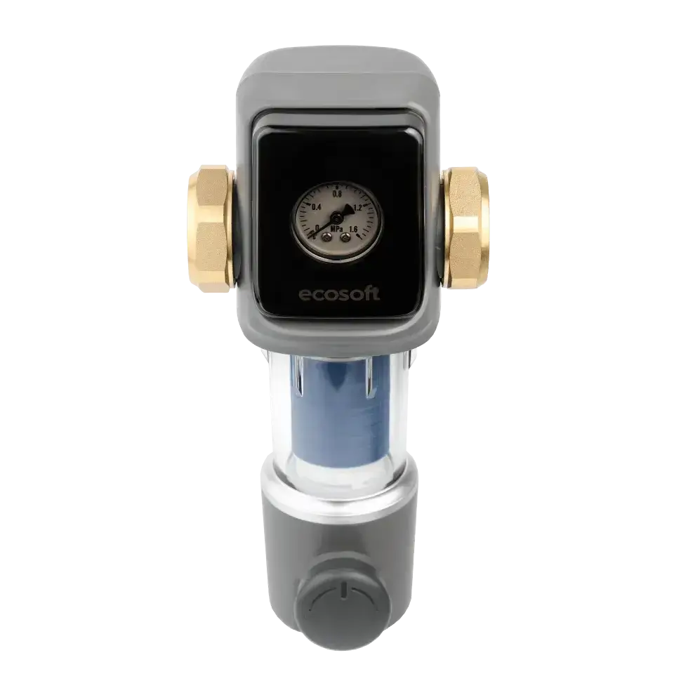 Filtru pentru sedimente cu purjare, Ecosoft TXHES2, conexiune 1