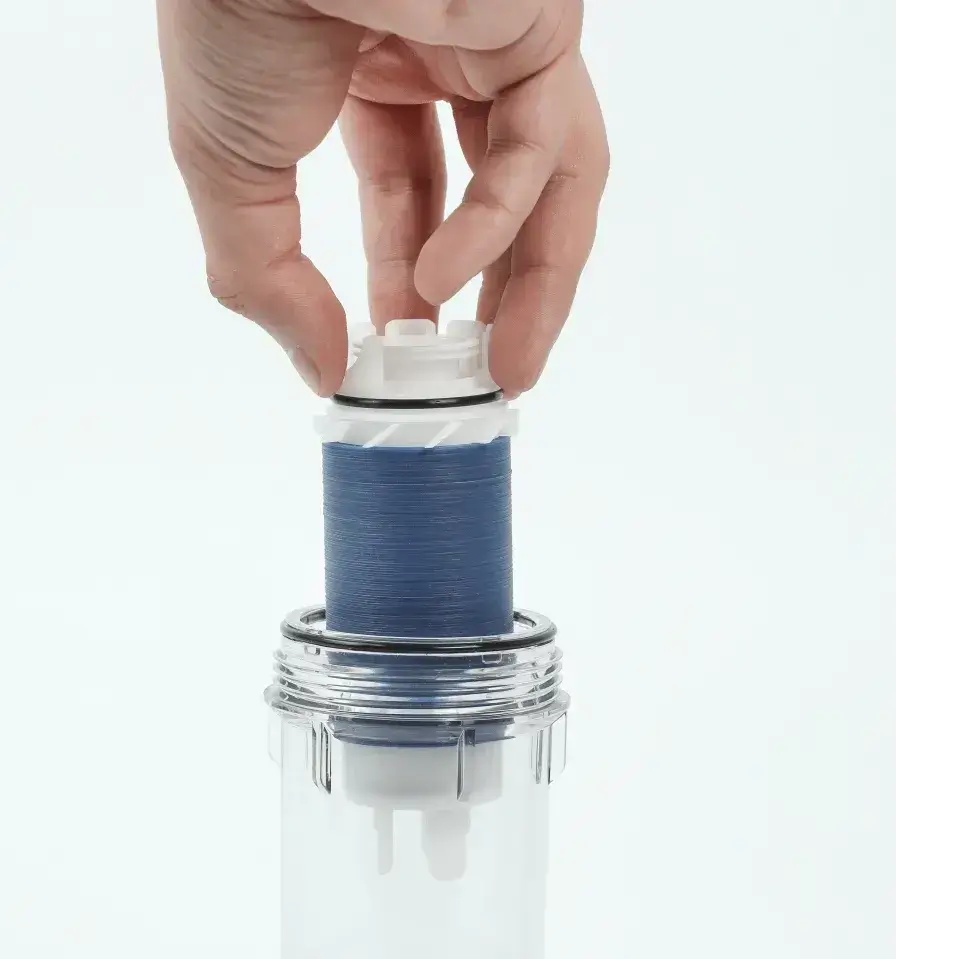 Filtru pentru sedimente cu purjare, Ecosoft TXHES2, conexiune 1